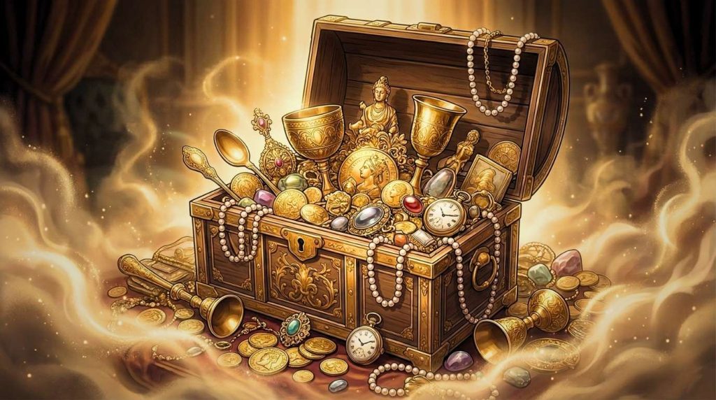 Kultaesineitä ja romukultaa