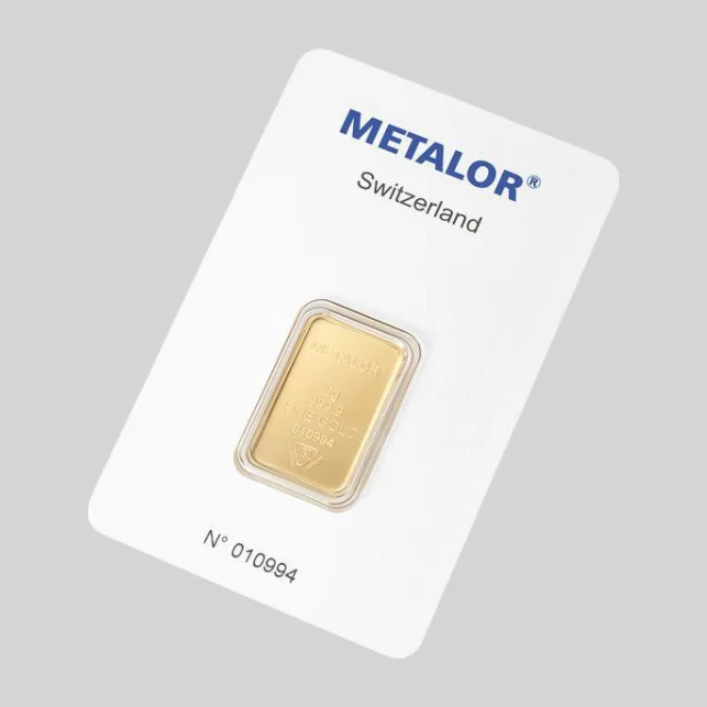 Metalor-kultaharkko 5 g