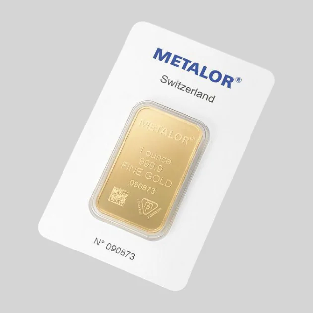 Metalor-kultaharkko 1 oz