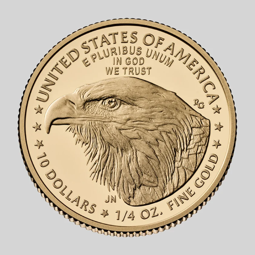 American Eagle -kultakolikko 1/4 oz