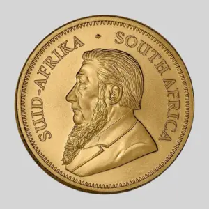 Krugerrand-kultakolikko 1 oz, tuotekuva.