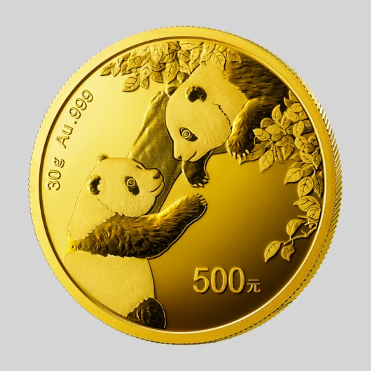 China Panda -kultakolikko 30 g